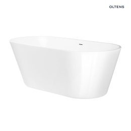 Wanna Wolnostojąca Yrsa 170x75 Owalna Akrylowa Biała