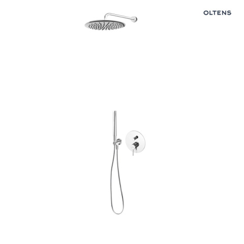 Zestaw Prysznicowy Podtynkowy z deszczownicą Molle Chrom