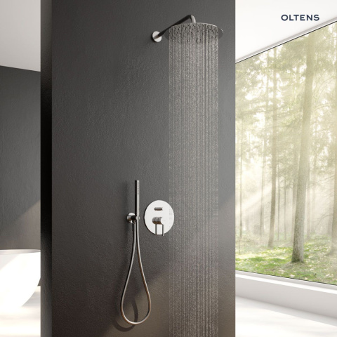 Zestaw Prysznicowy Podtynkowy z deszczownicą Molle Chrom