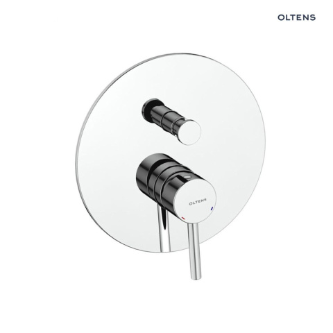 Zestaw Prysznicowy Podtynkowy z deszczownicą Molle Chrom