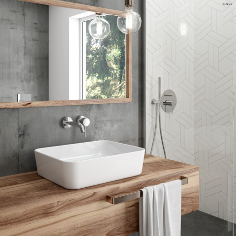 Zestaw Prysznicowy Podtynkowy z deszczownicą Molle Chrom