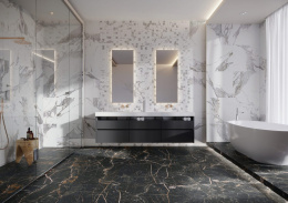 CERRAD CALCATTA WHITE MOZAIKA 30 x 30