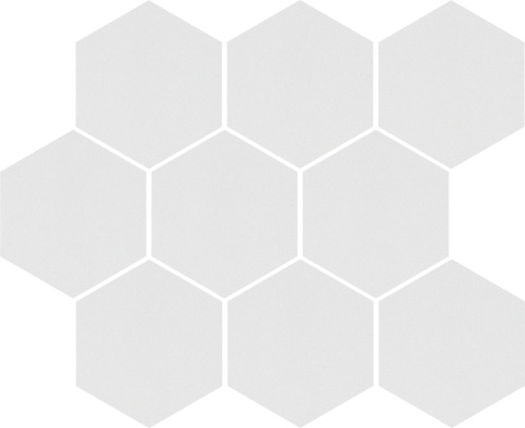 CERRAD CAMBIA WHITE LAPPATO HEKSAGON 27x 33