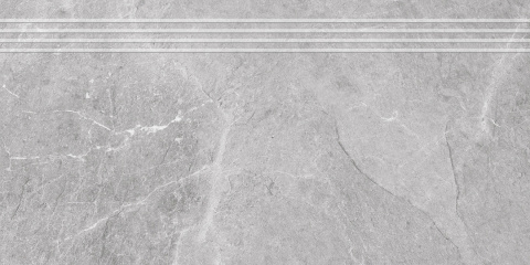 CERRAD TIOGA GT12 GREY LAPPATO STOPNICA 30 x 60