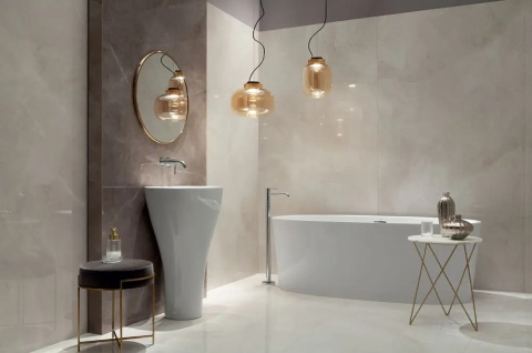 TUBĄDZIN HARMONIC WHITE POL 119,8x119,8