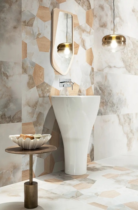 TUBĄDZIN ONICE BIANCO MAT 119,8x59,8