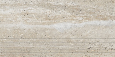 TUBĄDZIN TRAVERTINO MAT STOPNICA 59,8x29,6