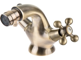 KUCHINOX- BATERIA BIDETOWA RETRO MOSIĄDZ ANTYCZNY Z KORKIEM