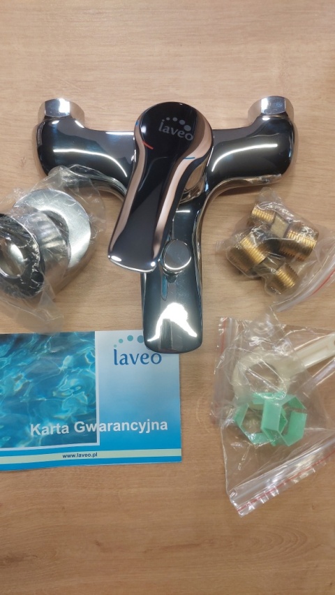 LAVEO Anva EKOline Bateria Wannowa beze zestawu natryskowego